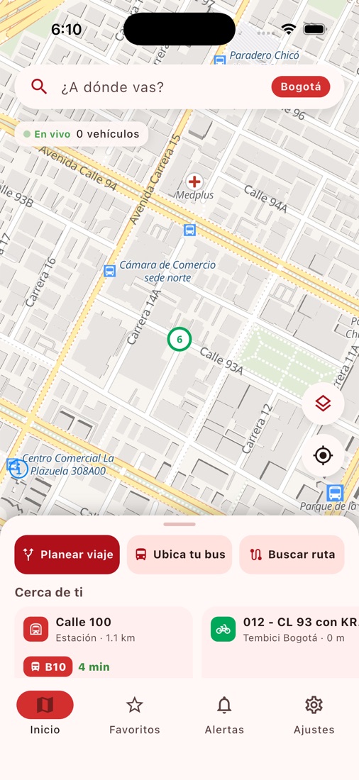 Estaciones de bicis públicas